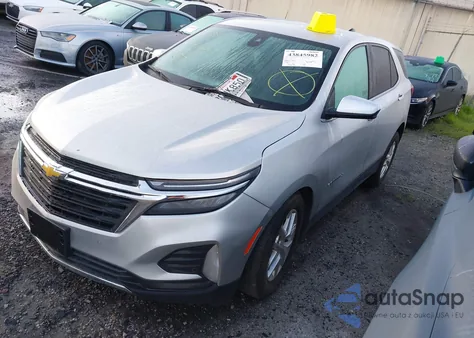 2022 Chevrolet Equinox Fwd Lt z USA, uszkodzony, nr VIN 3GNAXKEVXNL252775